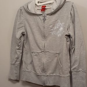 Girl's Mossimo zip up Hoodie, size L (14/16)
